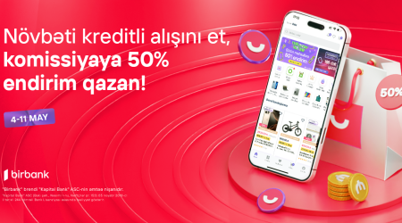 Umico kredit xətti ilə alış-verişə 50% komissiya endirimi
