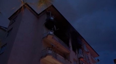 В Турции 11 человек отравились дымом при пожаре в жилом доме