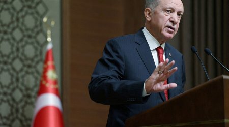 Ərdoğan PKK-nin ləğv olunmasını şərh edib