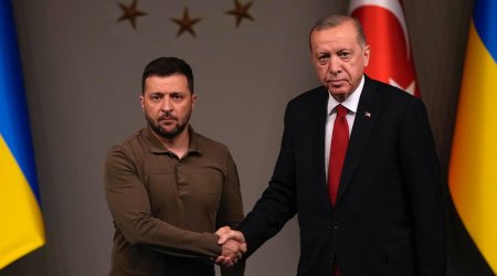 Ərdoğan və Zelenski arasında telefon danışığı olub