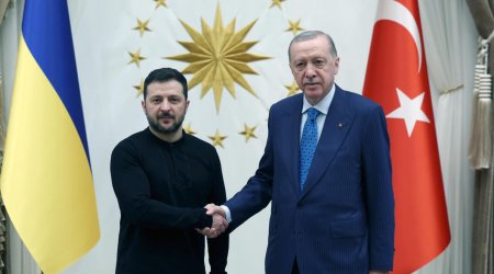 Zelenski sabah Ərdoğanla birlikdə Albaniyaya gedəcək
