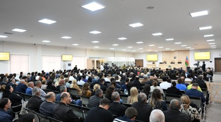 Məhkəmə: Qubadlının Zilanlı kəndinin və Zəngilanın işğalı zamanı çəkilən videomaterial nümayiş olunub