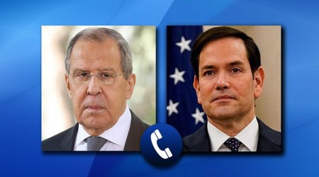 Lavrov və Rubio Rusiya-Ukrayna danışıqlarını müzakirə edib
