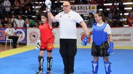Азербайджанская спортсменка Амина Алиева вышла в финал чемпионата мира по кунг-фу