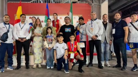 Əminə Əliyeva dünya çempionu olub - Video