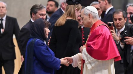 Сахиба Гафарова передала Папе Римскому Льву XIV поздравления Президента Азербайджана