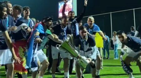 Azərbaycan çempionatının qalibi “Qarabağ” klubu mükafatlandırılıb - Video