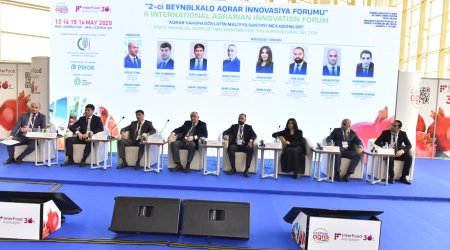 Yelo Bank II Beynəlxalq Aqrar İnnovasiyalar Forumuna qatıldı