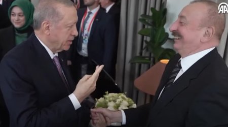 Ərdoğan İlham Əliyevi nəvəsi olması münasibətilə təbrik edib
