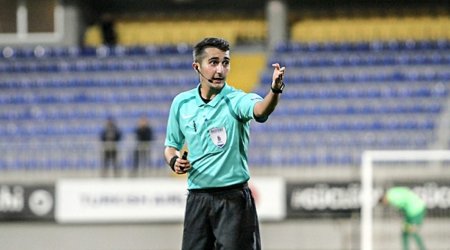 Azərbaycanlı baş hakim Avropa çempionatının oyununa təyinat aldı