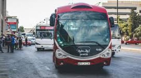 2 avtobusun hərəkət sxemi müvəqqəti dəyişdirilir