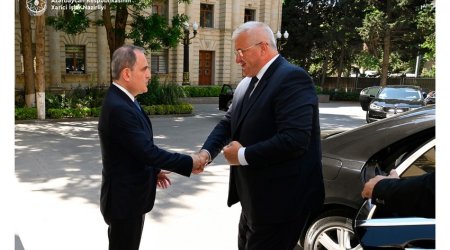 Ceyhun Bayramov Andrey Sibiqa ilə görüşüb