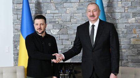 Zelenski Prezident İlham Əliyevi təbrik edib