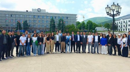 Azerbaijan MFA volunteers visit Khankandi and Shusha