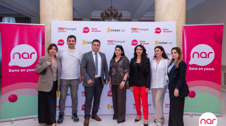 TEDx Sumgait successfully held with Nar as the main partner