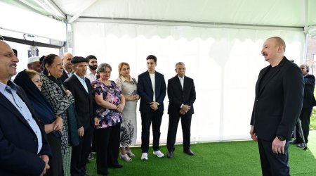 Prezident Qarabağda bərpa olunan şəhər və kəndlərin sayını açıqlayıb
