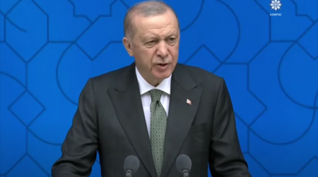 Ərdoğan Laçında Səməd Vurğunun şeirini oxudu - Video