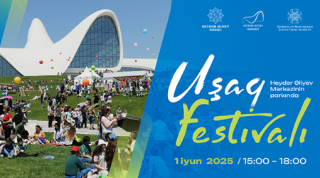 Heydər Əliyev Mərkəzinin parkında Uşaq festivalı keçiriləcək