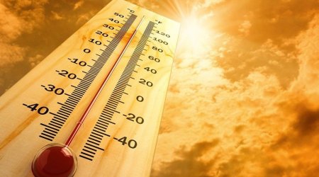 Завтра воздух в Азербайджане прогреется до 36°