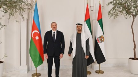 İlham Əliyev BƏƏ liderinə zəng edib