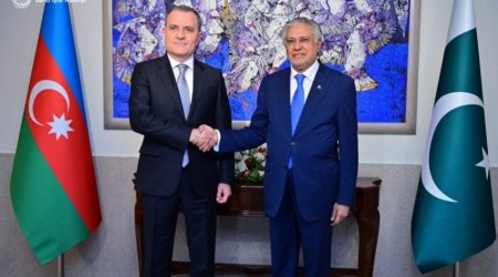 Azərbaycan və Pakistan XİN başçıları ECO Zirvəsinin təfərrüatlarını müzakirə ediblər