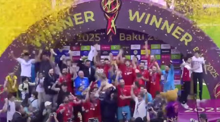 Minifutbol üzrə dünya çempionu olan Azərbaycan millisi mükafatlandırılıb - Video -Yenilənib