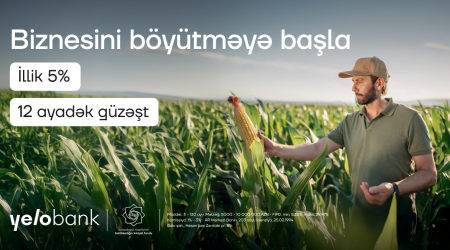 Yelo Bank güzəştli biznes krediti ilə sahibkarlığa dəstək olur