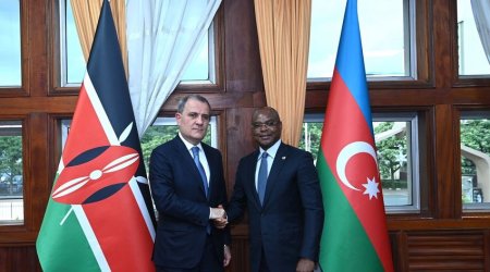 Ceyhun Bayramov Keniya Senatının Sədri ilə görüşüb
