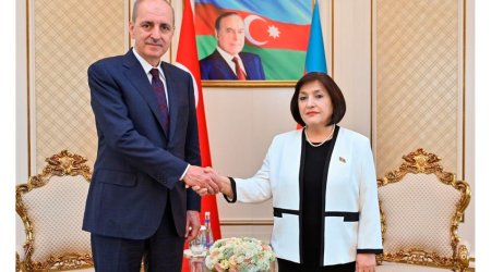 Sahibə Qafarova TBMM-in sədrini təbrik edib