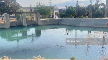 Ceyranbatanda itkin düşən şəxsin meyiti kanaldan tapılıb