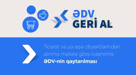 Gələn aydan bu ödənişlərdə ƏDV-nin yarısı geri qaytarılacaq