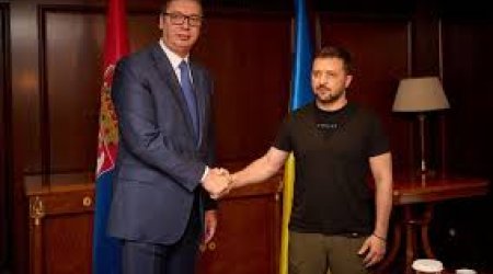 Aleksandar Vuçiç Zelenski ilə görüşüb