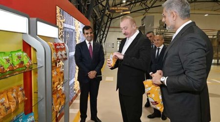 Prezident açılışda iştirak edib