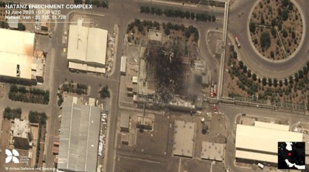 Satellite images show damage to Iran’s Natanz nuclear site after Israeli strike