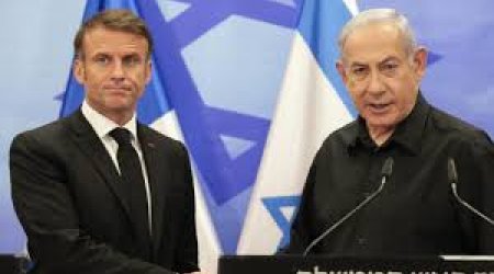 Makron və Netanyahu arasında telefon danışığı olub