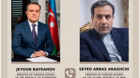 Azərbaycan və İran XİN rəhbərləri arasında telefon danışığı olub
