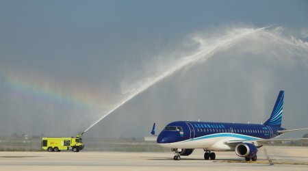 AZAL выполнил первый рейс в турецкий Международный аэропорт Чукурова