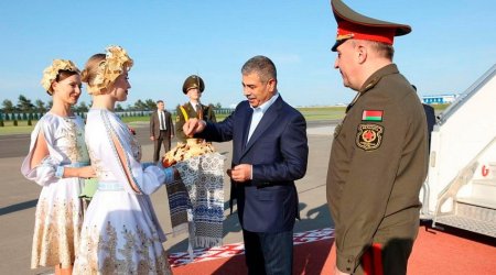 Nazir Belarusa rəsmi səfərə gedib