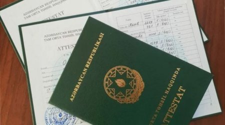 Bakıda 33,5 mindən çox şagirdə attestatlar verilir