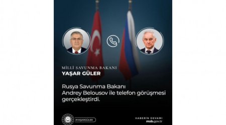 Türkiyə və Rusiya müdafiə nazirləri İran-İsrail münaqişəsini müzakirə ediblər