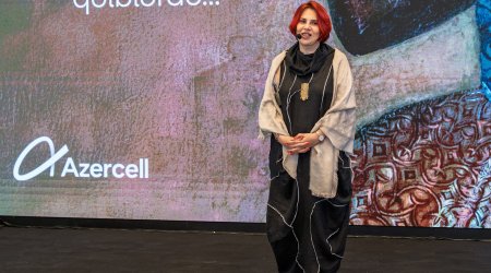 В честь 65-летия Уджала Хагвердиева Azercell представил сборник работ художника