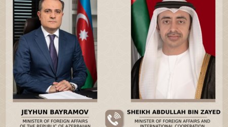 Bayramov BƏƏ XİN başçısı ilə regional təhlükəsizliyi müzakirə edib