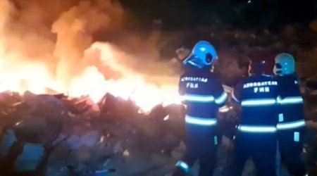 Расследование из-за взрыва и пожара в Баку