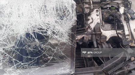 Tovuzda avtomobil hasara çırpılıb, bir nəfər xəsarət alıb