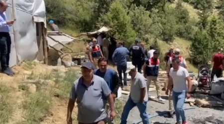 Türkiyədə daş karxanasında uçqun olub, ölən və yaralananlar var