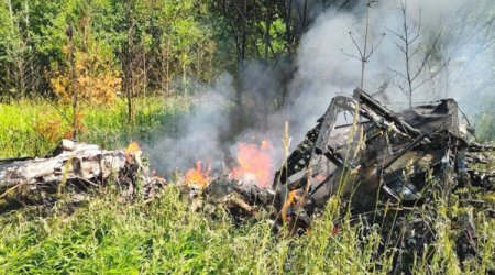 В России упал самолет: есть погибшие