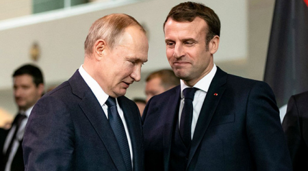 Putinlə Makron üç ildən sonra telefonla danışdı
