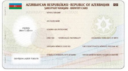 Şəxsiyyət vəsiqələrinin forması dəyişir