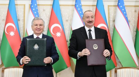 Азербайджан и Узбекистан подписали документы