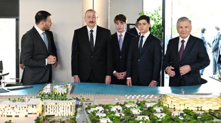 Prezidentlər “Sea Breeze” istirahət mərkəzində